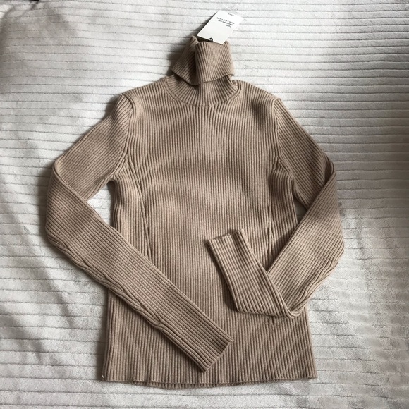 zara beige turtleneck